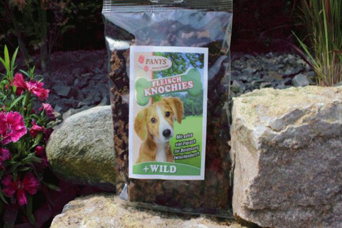 Wild Leckerli für Hunde – PANYS Fleischknochies mit Wild 200 g