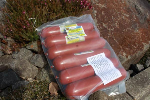 Jagdwurst für Hunde Probierpaket – PANYS Jagdwurst Testpaket mit sechs Würsten